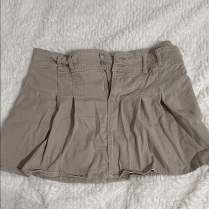 No Boundaries Beige Mini Skirt never used